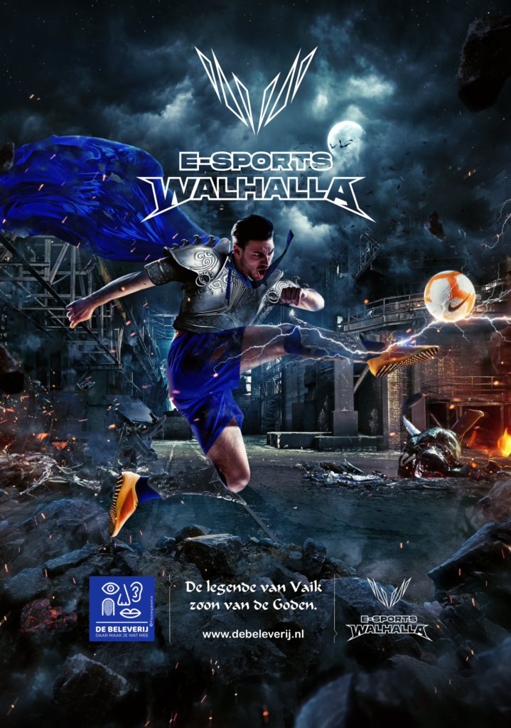 E-sports Walhalla: de legende van Vaik, zoon van de goden.